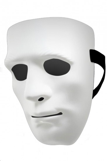 Don Juan Venetian Mask - White