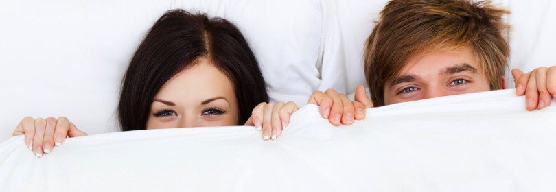 Couple in bed